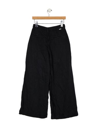 Mother High Waisted Pouty Prep Ankle Wide Leg Pants