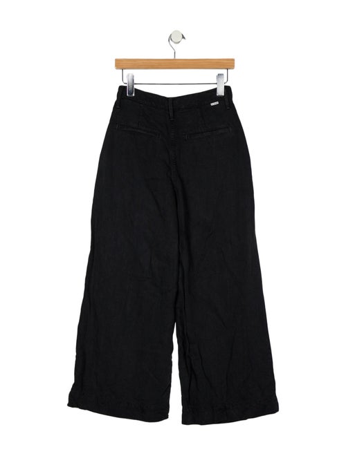 Mother High Waisted Pouty Prep Ankle Wide Leg Pants