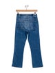 Mother Mid-Rise Straight Leg Jeans