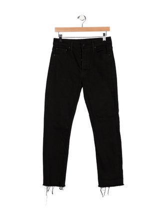 Mother High-Rise Straight Leg Jeans