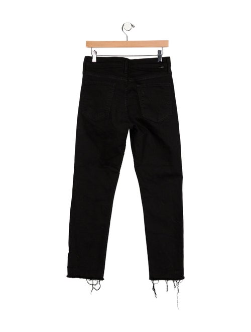 Mother High-Rise Straight Leg Jeans