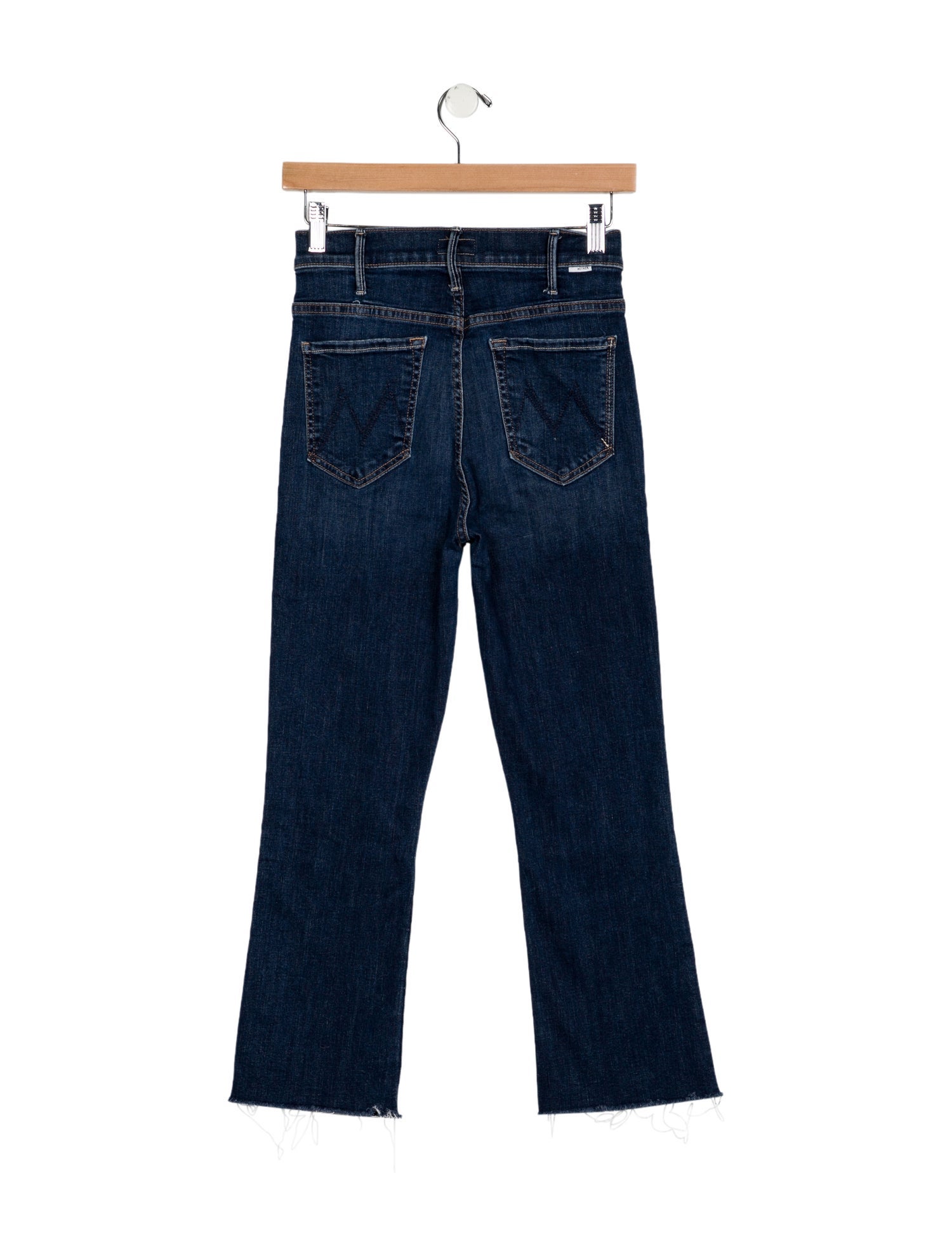 Mother Mid-Rise Straight Leg Jeans
