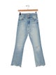 Mother Mid-Rise Straight Leg Jeans