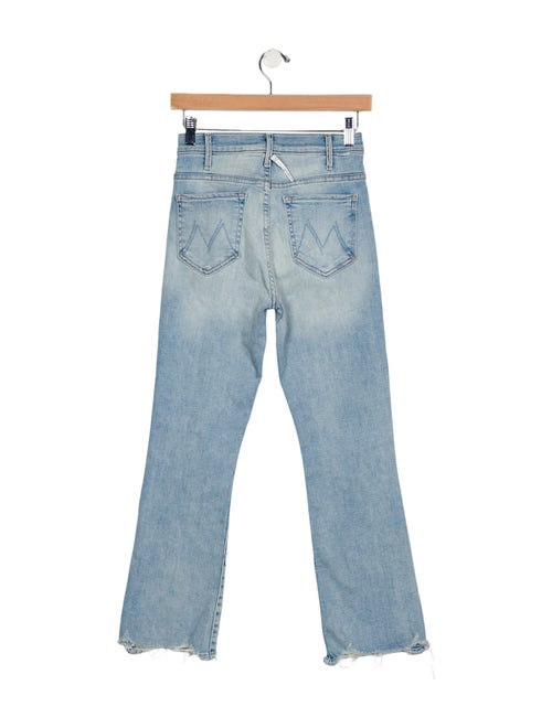 Mother Mid-Rise Straight Leg Jeans