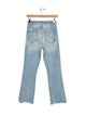 Mother Mid-Rise Straight Leg Jeans