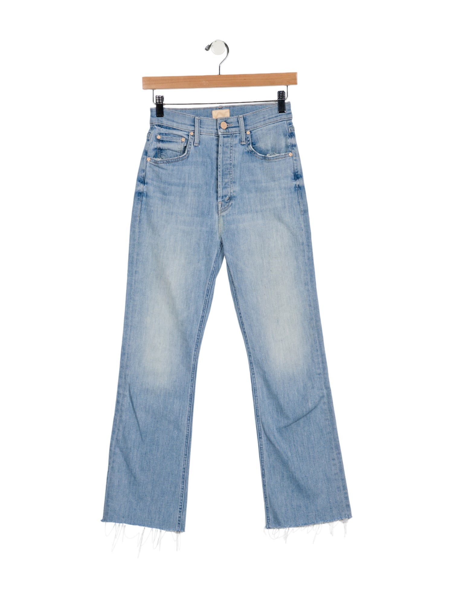 Mother High-Rise Straight Leg Jeans