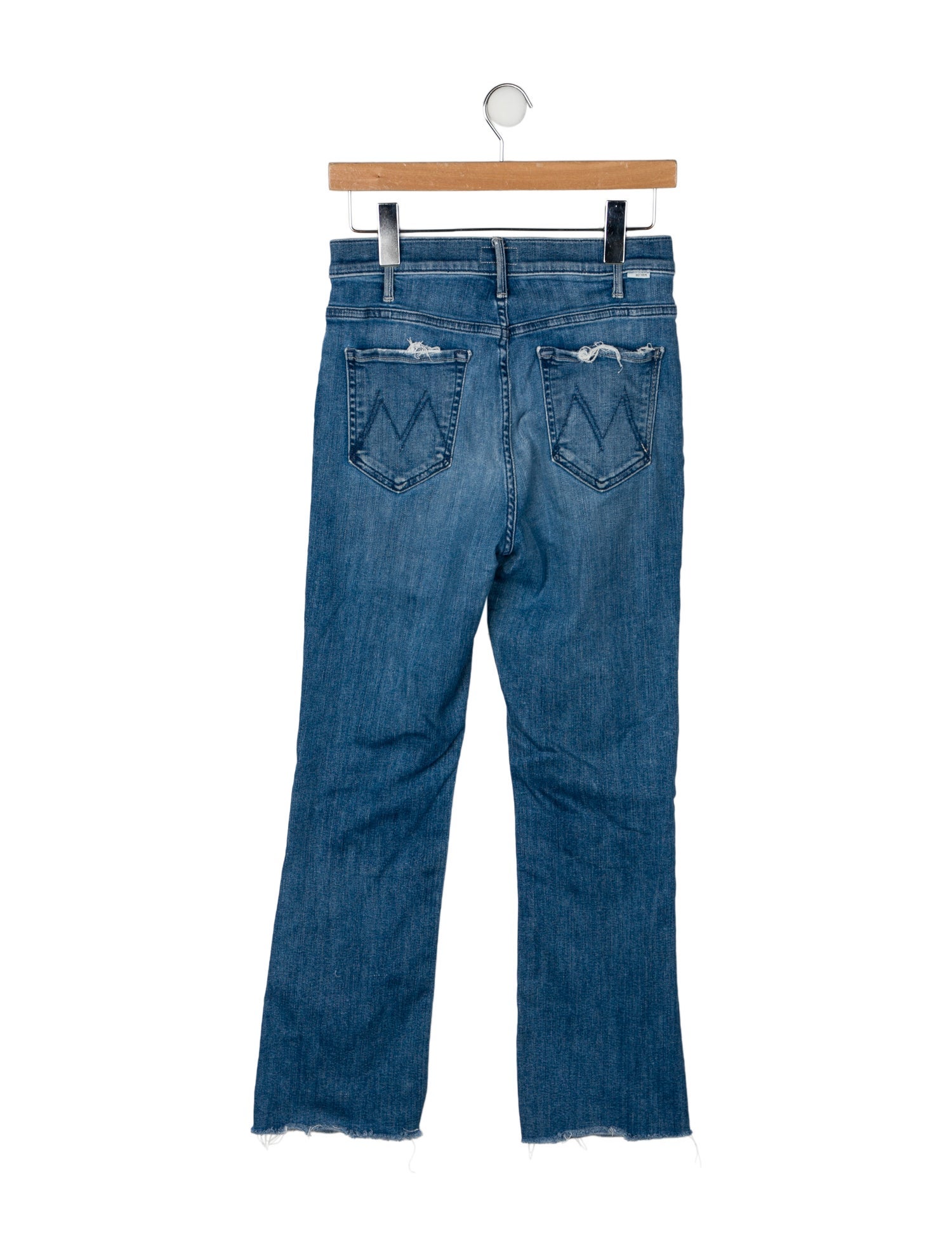 Mother Mid-Rise Flared Jeans