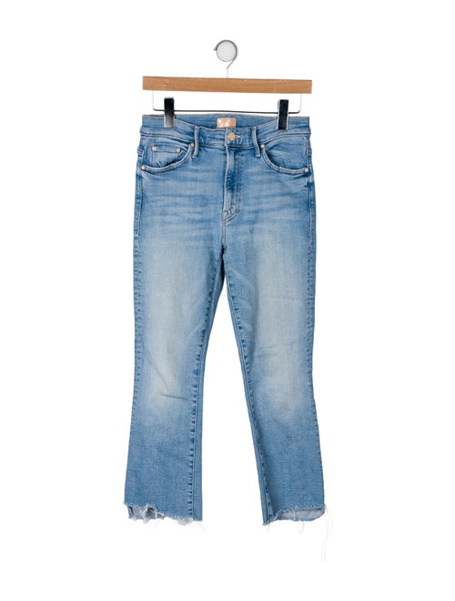 Mother Mid-Rise Straight Leg Jeans