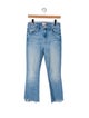 Mother Mid-Rise Straight Leg Jeans