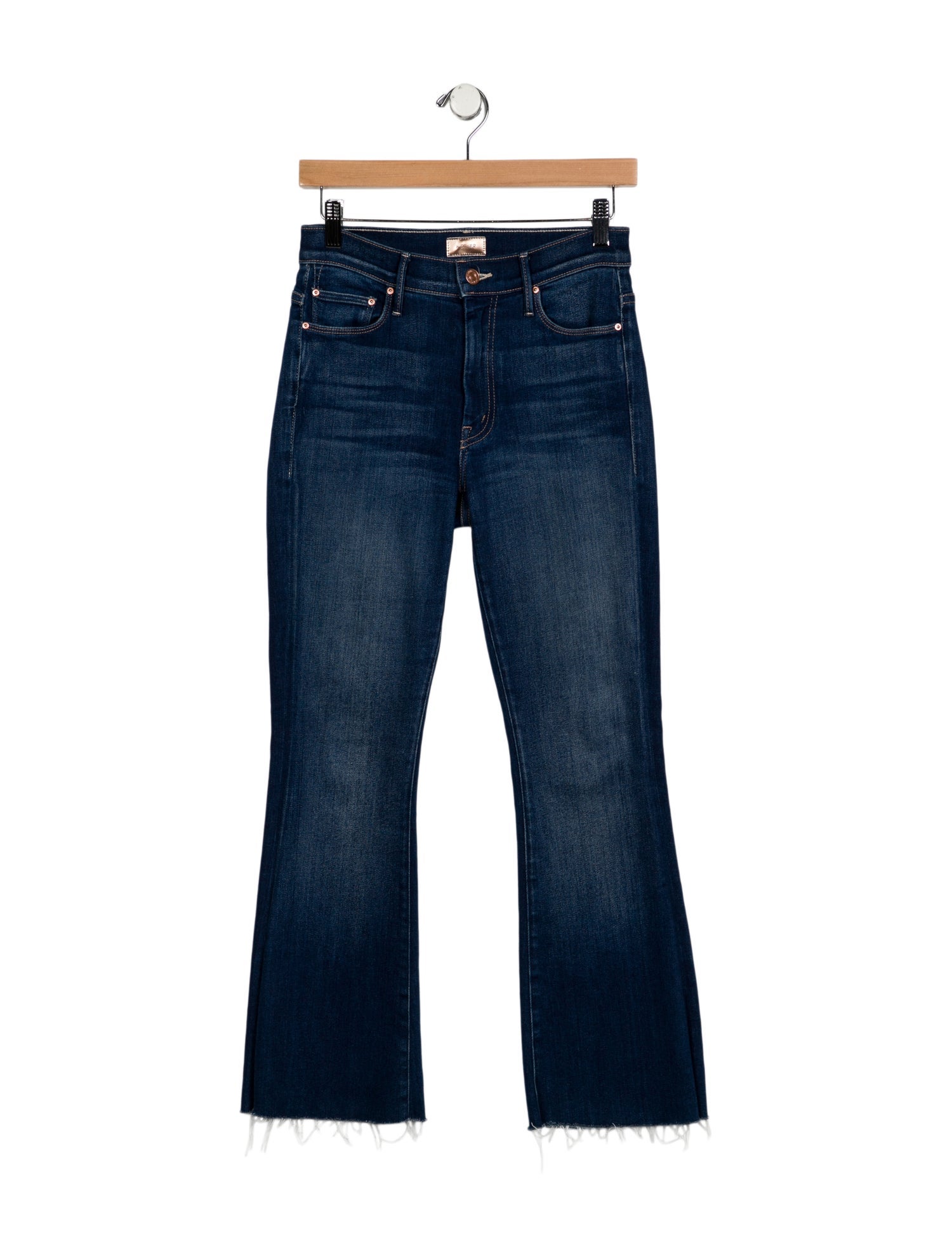 Mother The Weekender Fray Straight Leg Jeans