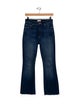 Mother The Weekender Fray Straight Leg Jeans