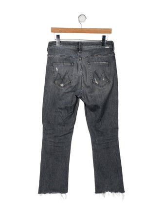 Mother Mid-Rise Straight Leg Jeans