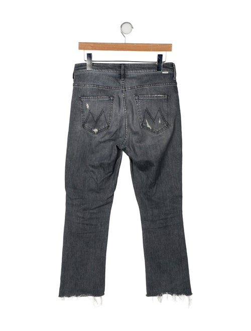 Mother Mid-Rise Straight Leg Jeans