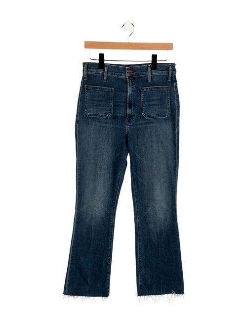Mother High-Rise Straight Leg Jeans