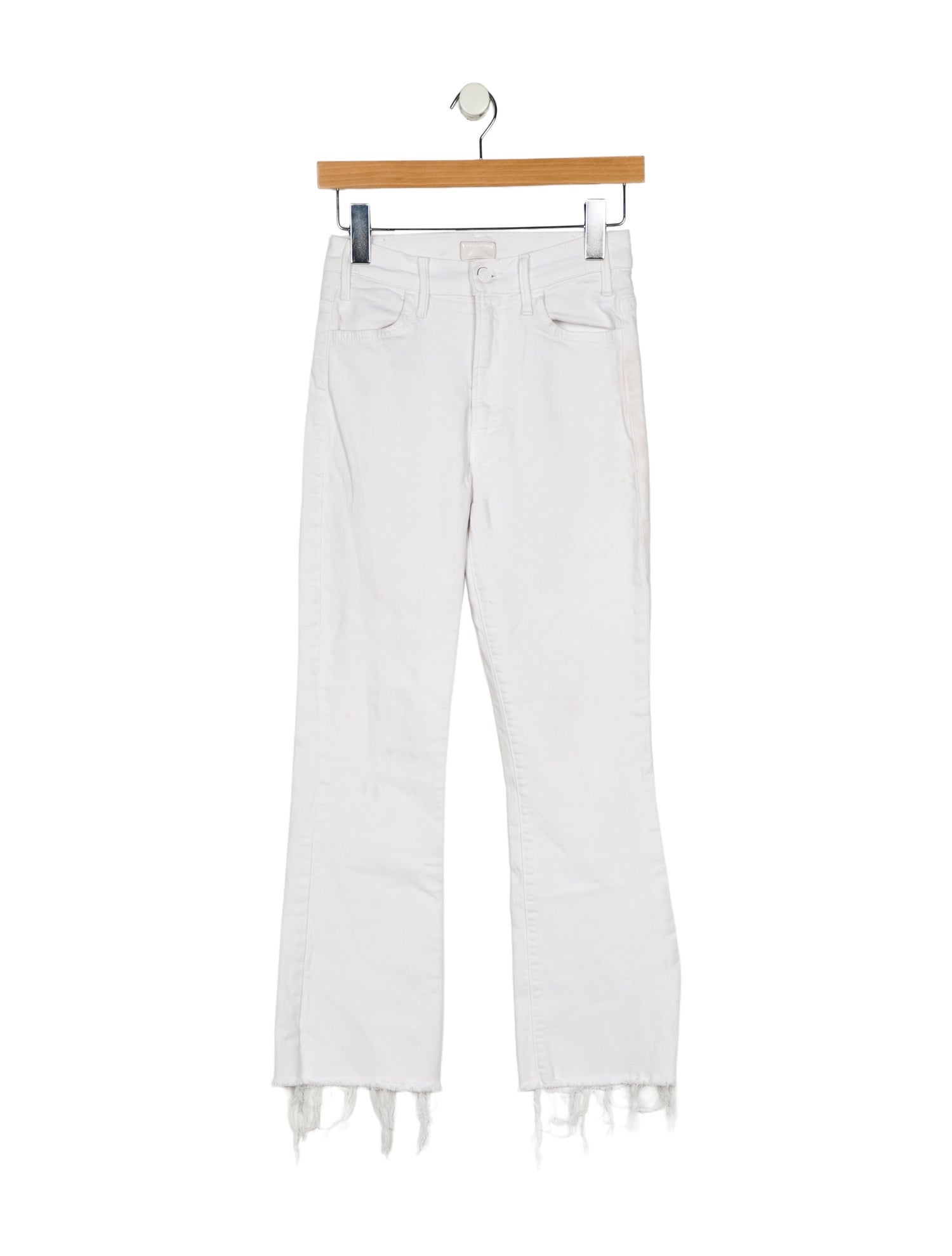 Mother Mid-Rise Straight Leg Jeans