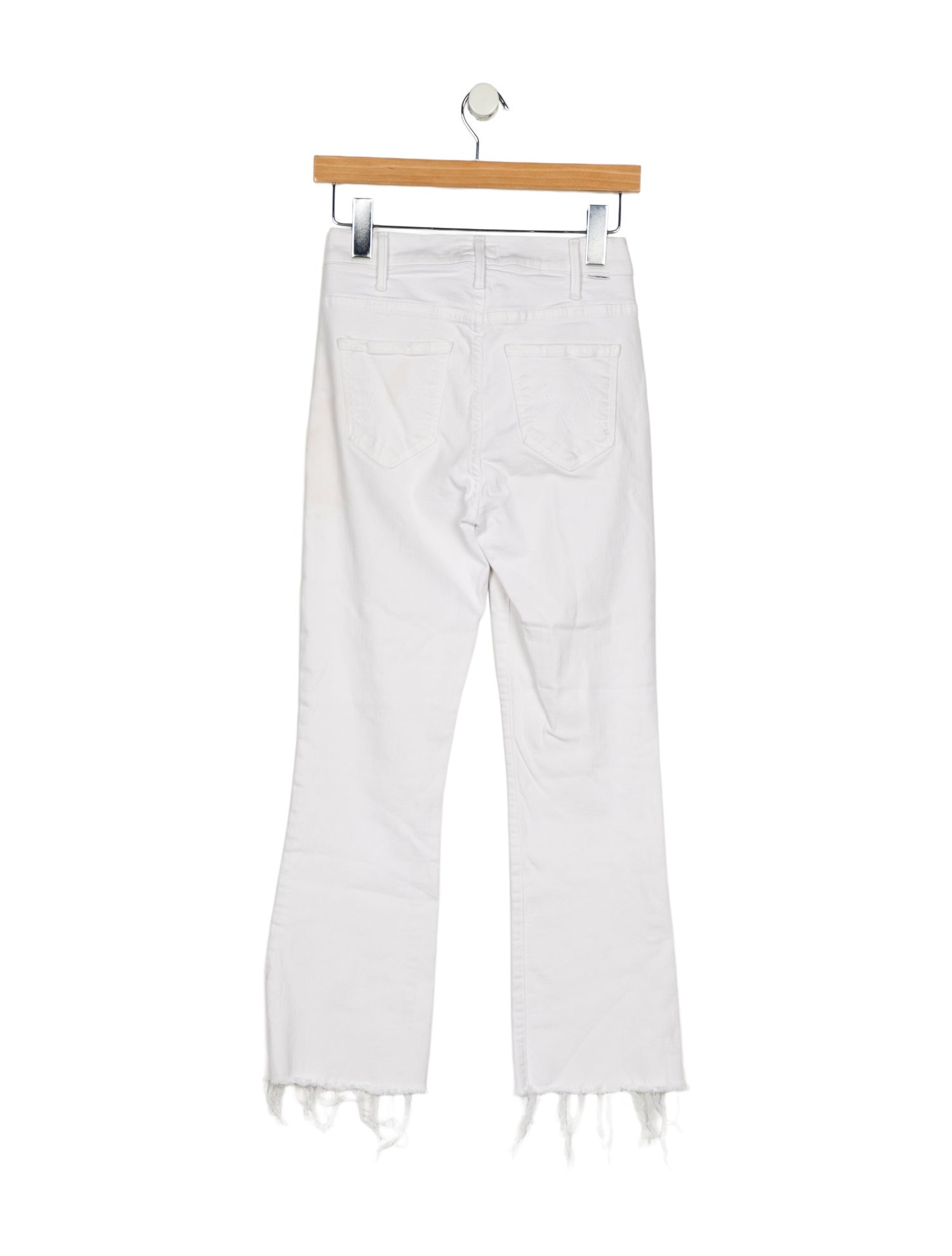 Mother Mid-Rise Straight Leg Jeans