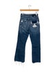 Mother Mid-Rise Straight Leg Jeans
