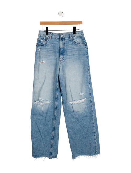 Mother High-Rise Wide Leg Jeans