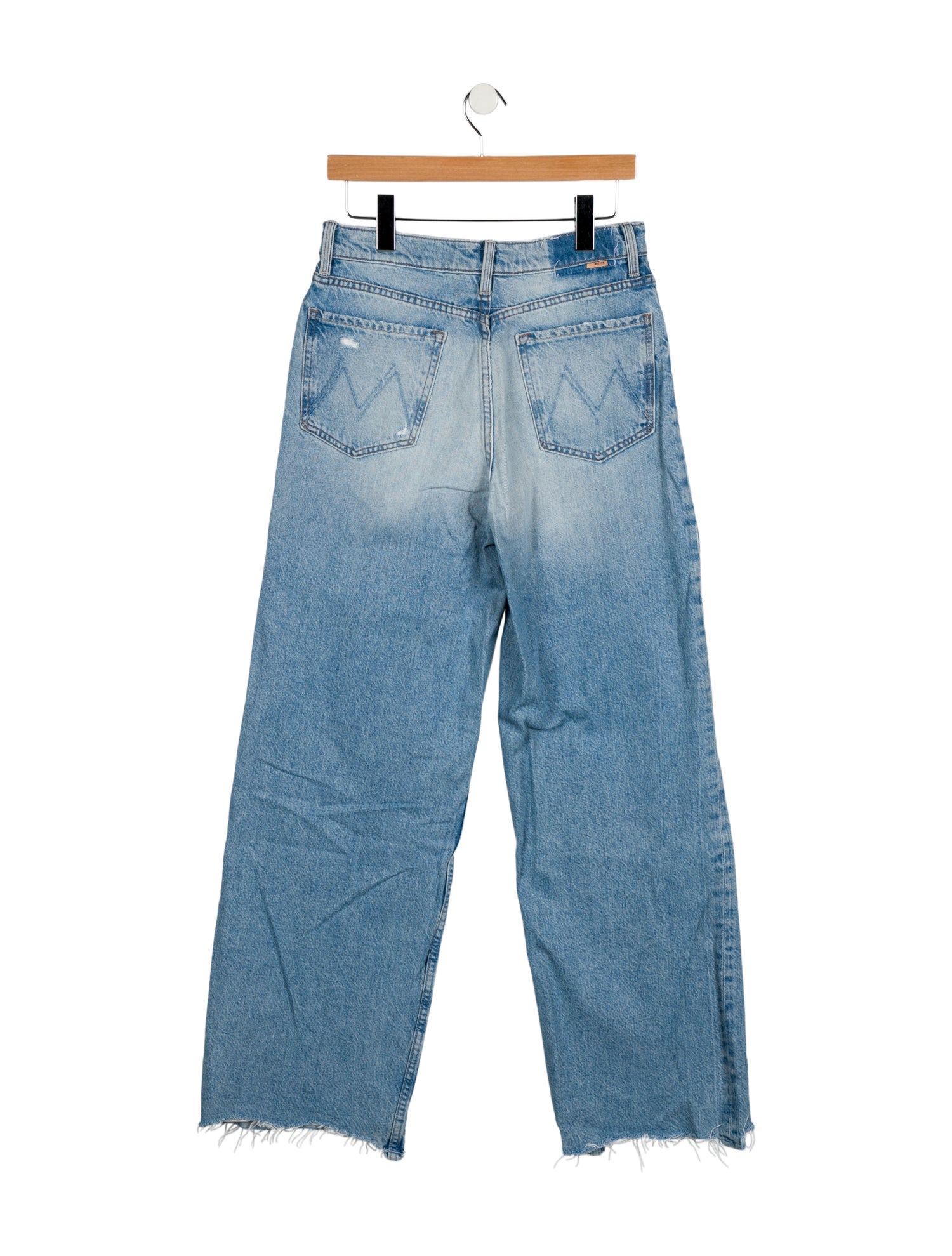 Mother High-Rise Wide Leg Jeans