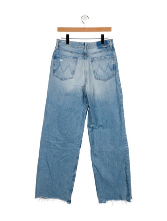 Mother High-Rise Wide Leg Jeans