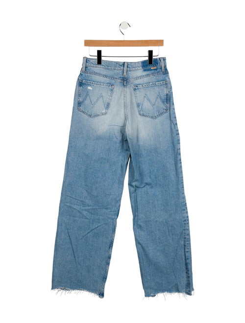 Mother High-Rise Wide Leg Jeans