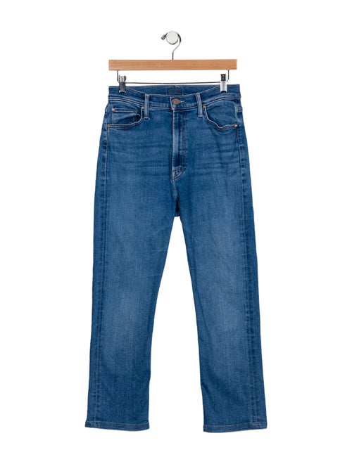 Mother High-Rise Straight Leg Jeans