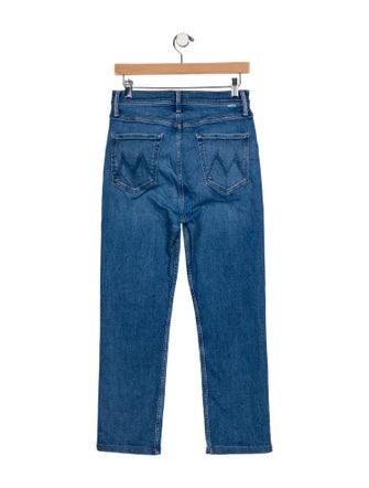 Mother High-Rise Straight Leg Jeans