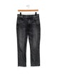 Mother Mid-Rise Straight Leg Jeans