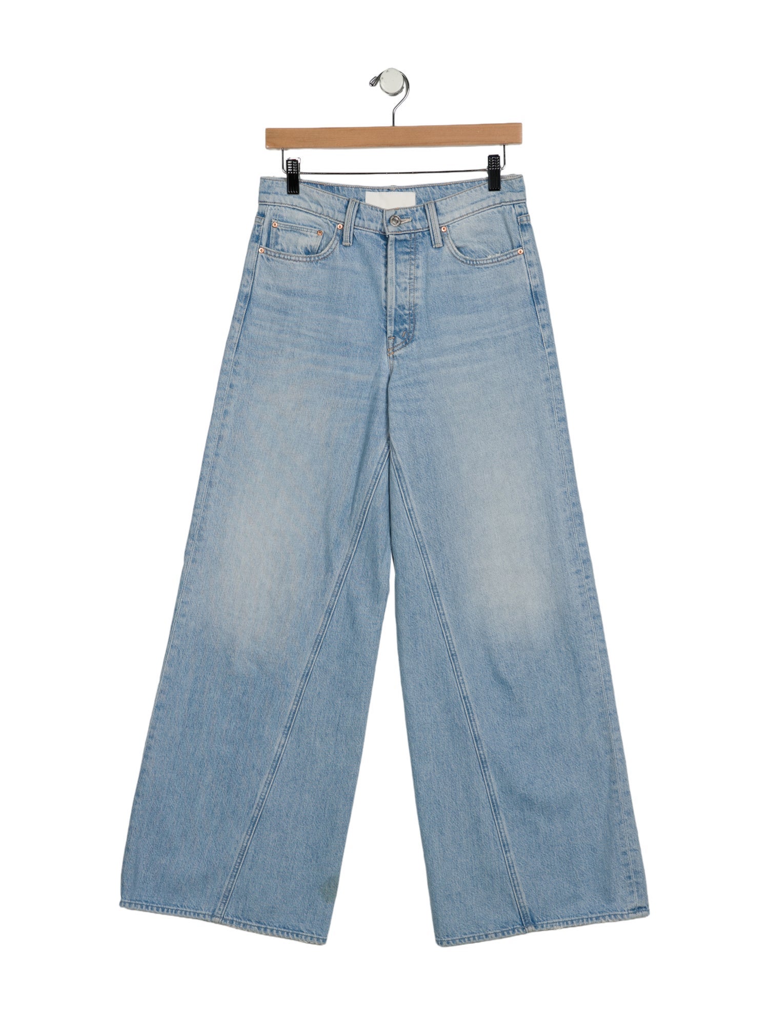 Mother The Down Low Enchanter Sneak Wide Leg Jeans