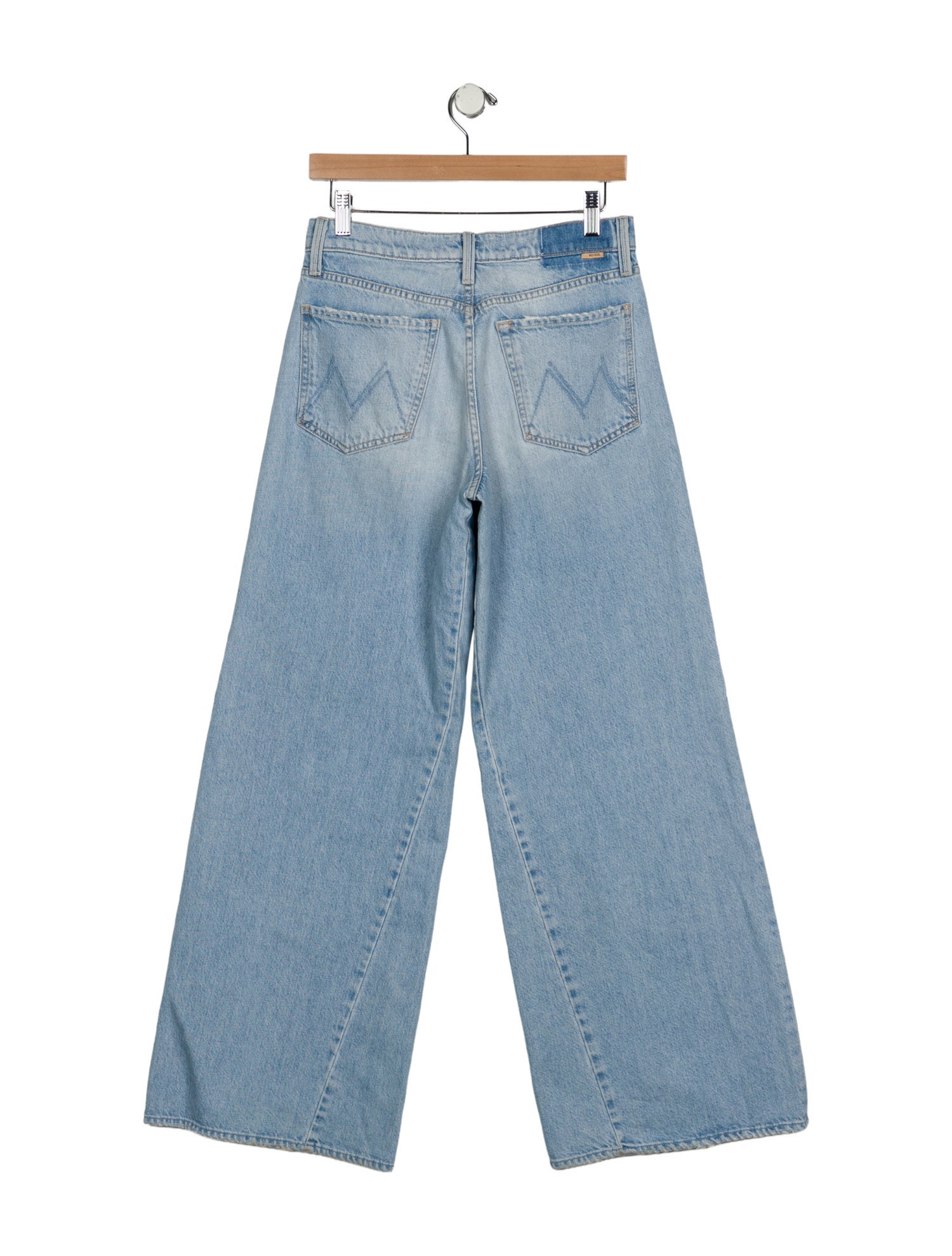 Mother The Down Low Enchanter Sneak Wide Leg Jeans