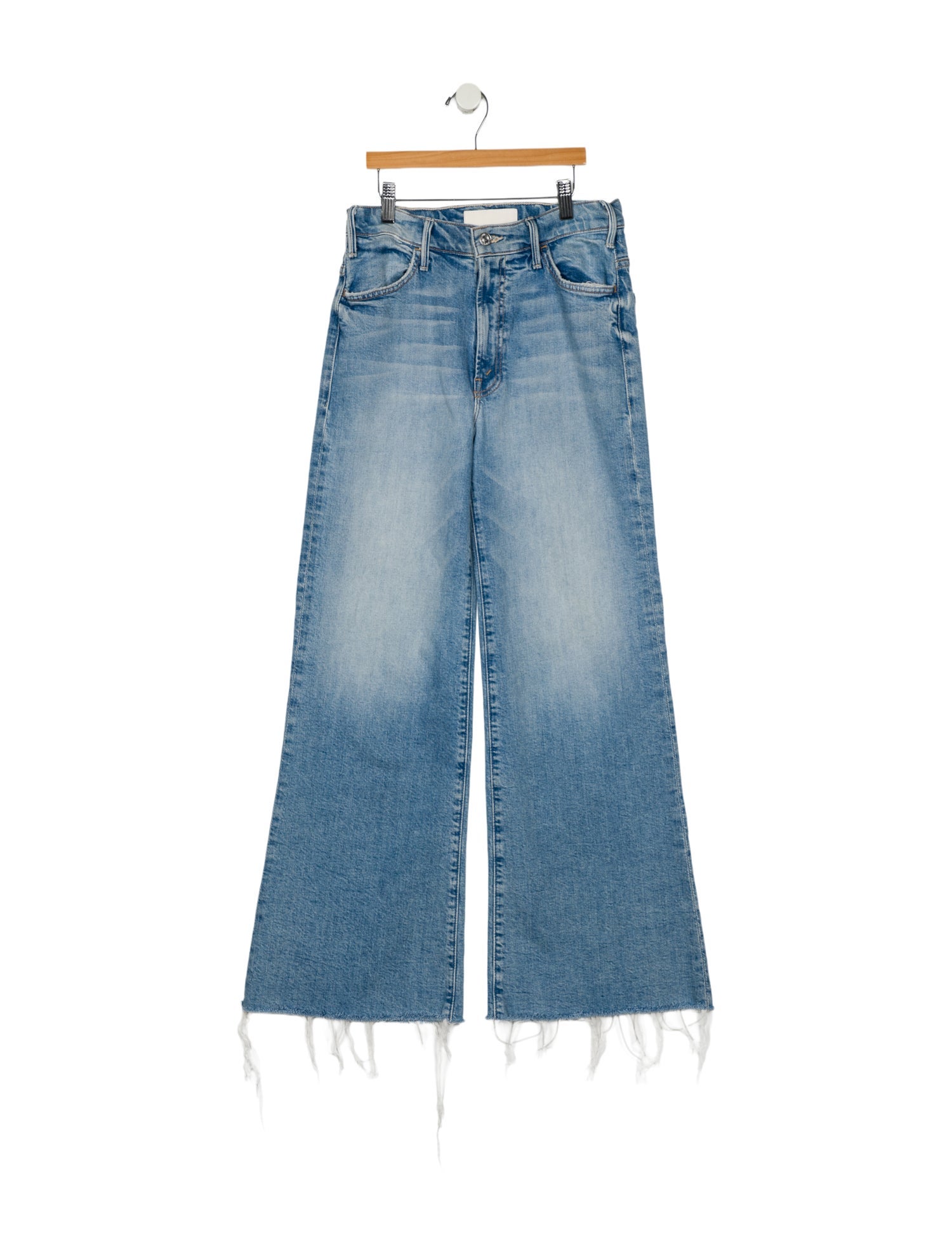 Mother High-Rise Wide Leg Jeans