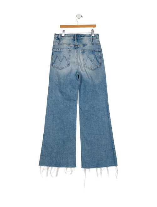 Mother High-Rise Wide Leg Jeans