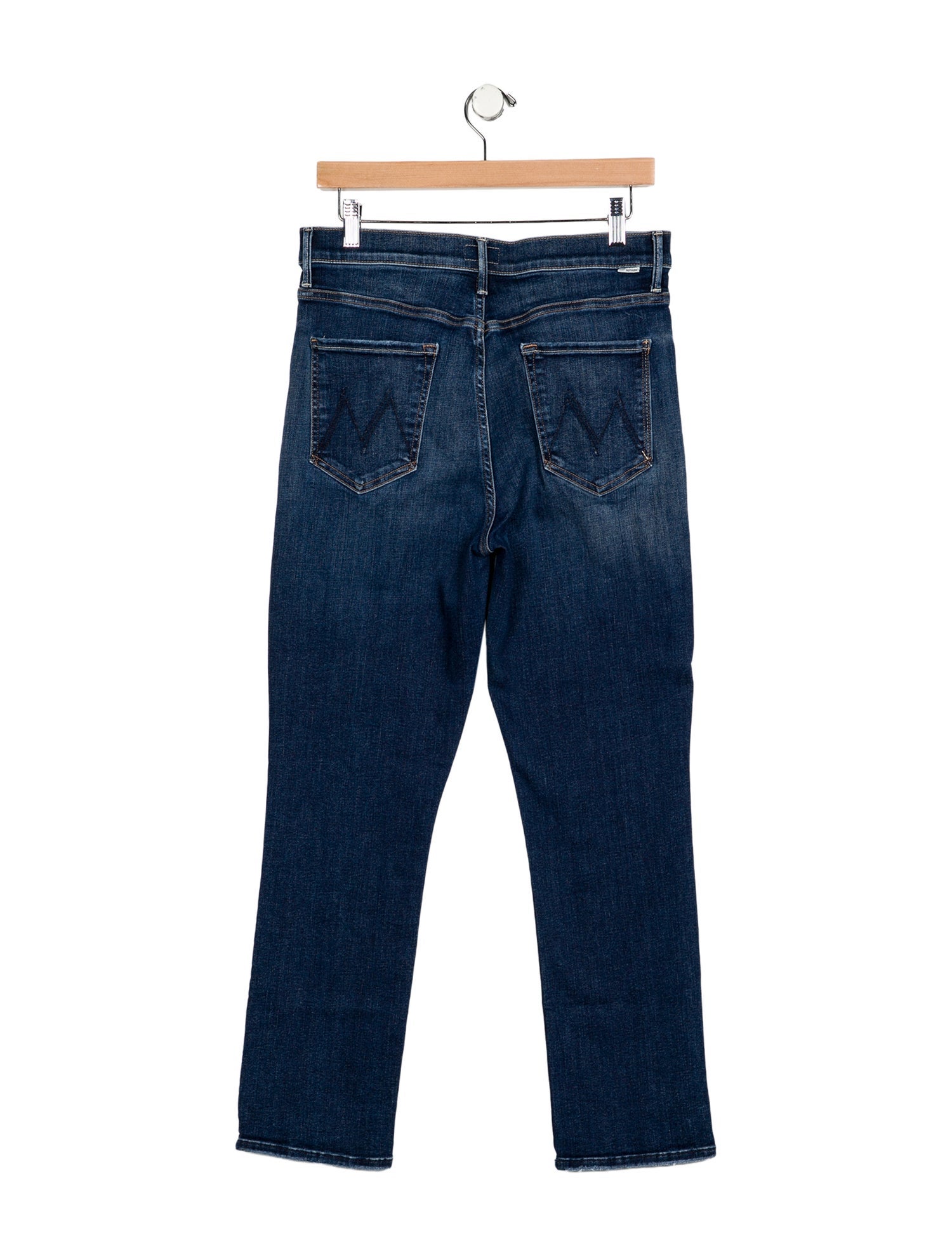 Mother High-Rise Straight Leg Jeans