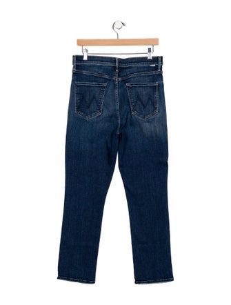 Mother High-Rise Straight Leg Jeans