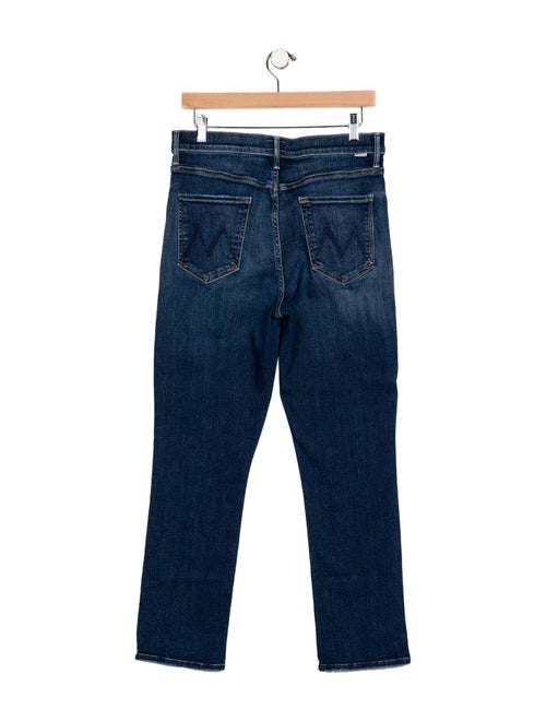 Mother High-Rise Straight Leg Jeans
