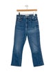 Mother High-Rise Straight Leg Jeans