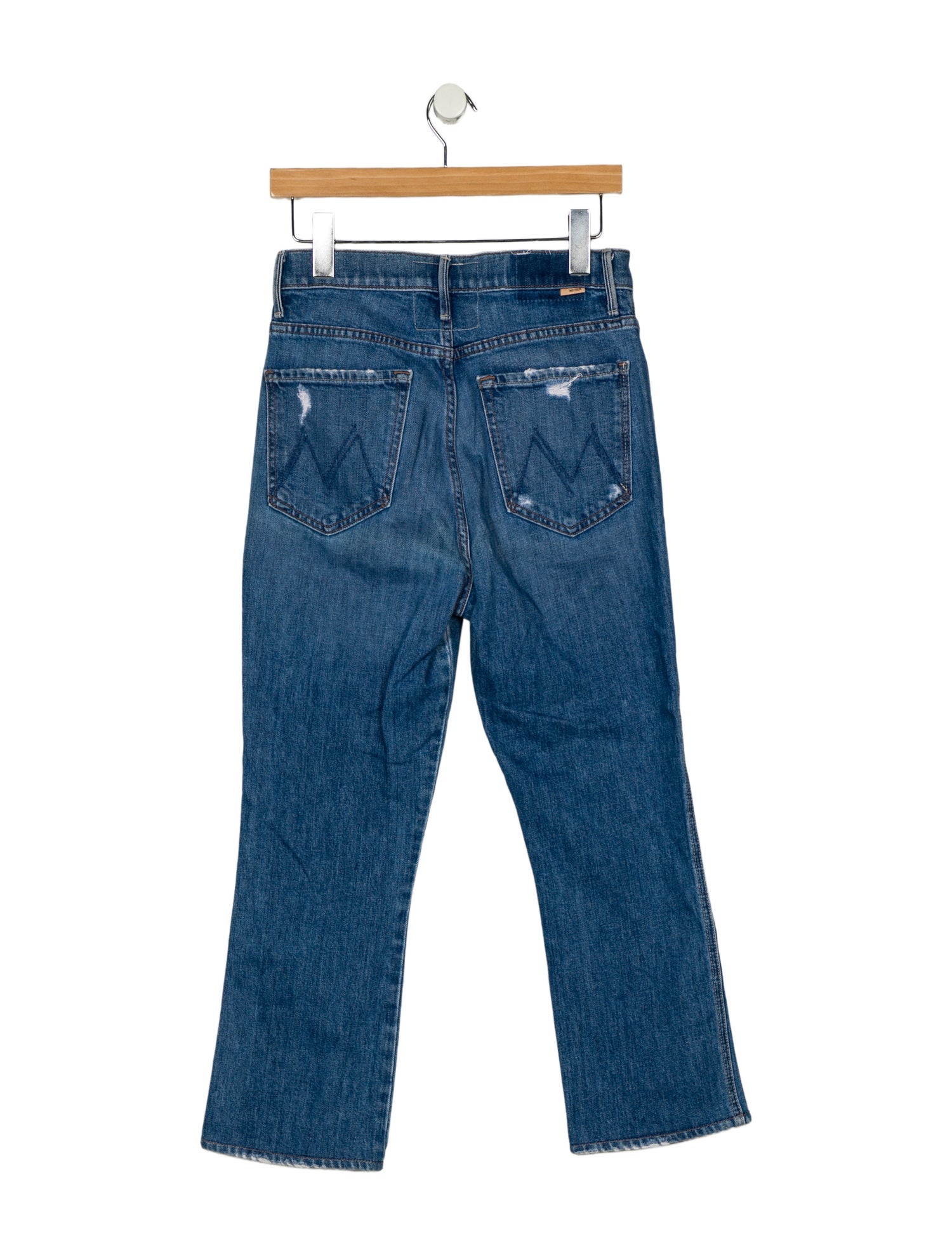 Mother High-Rise Straight Leg Jeans