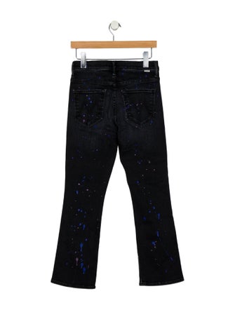 Mother Mid-Rise Straight Leg Jeans