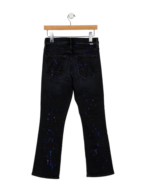 Mother Mid-Rise Straight Leg Jeans