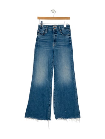 Mother High-Rise Wide Leg Jeans