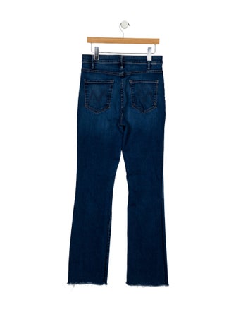 Mother High-Rise Straight Leg Jeans
