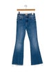 Mother Mid-Rise Straight Leg Jeans
