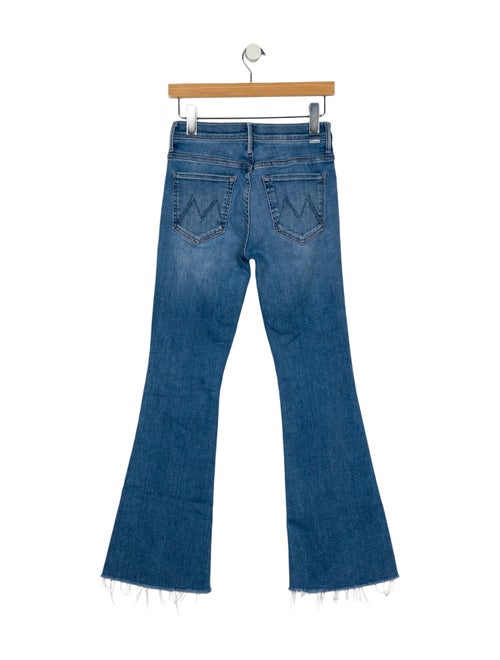 Mother Mid-Rise Straight Leg Jeans