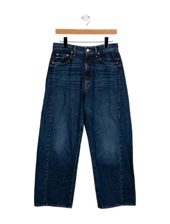 Mother High-Rise Wide Leg Jeans