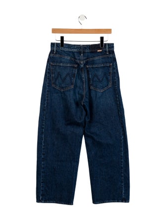 Mother High-Rise Wide Leg Jeans
