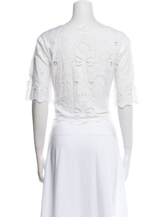 Mother V-Neck Short Sleeve Crop Top