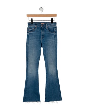 Mother Mid-Rise Flared Jeans
