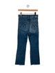 Mother Mid-Rise Straight Leg Jeans