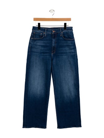 Mother High-Rise Wide Leg Jeans