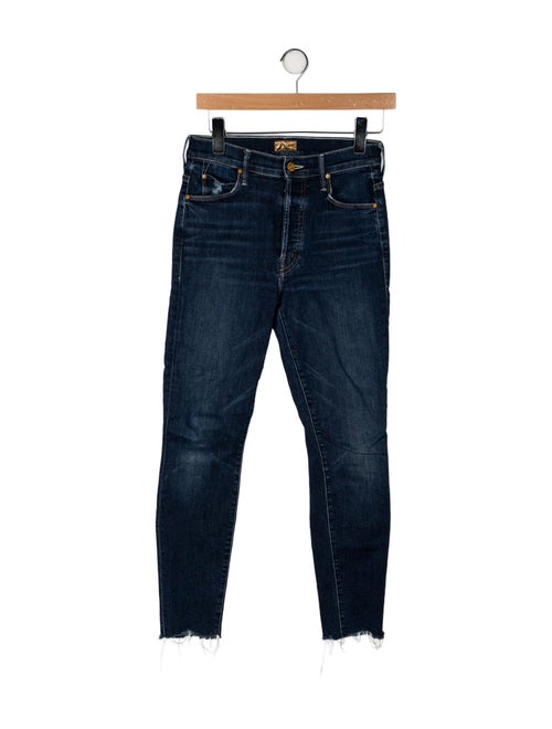 Mother Mid-Rise Skinny Leg Jeans